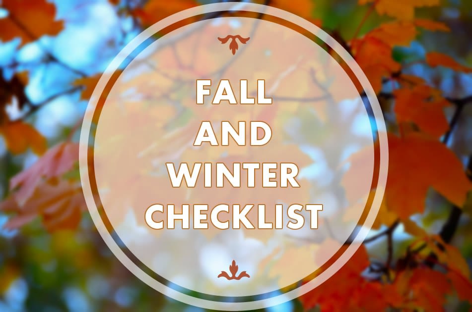 Fall and winter checklist for your home. Hhomes for Sale in Wilson County and Mt. Juliet